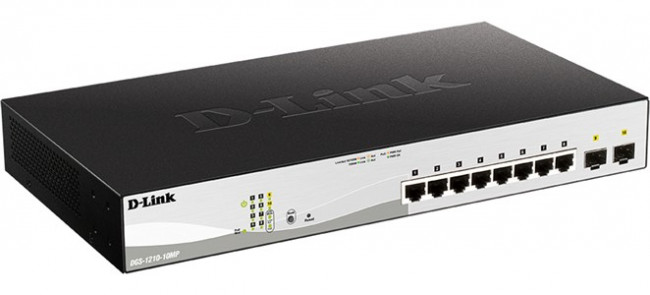 D-Link DGS-1210-10MP/F3A, Коммутатор