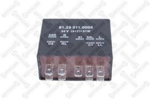 88-05810-SX, 88-05810-SX_реле поворотов !9 контактов, 24V (3+1)x21W\ MAN F2000
