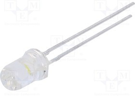 C503C-WAN-CBBDB152, LED; 5mm; white cold; 20150?46100mcd; 15°; Front: convex; 3.2?4V