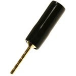 1-646G, разъем акустический "TIP" штекер пластик позол. красный