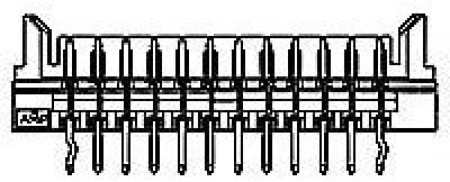 3-179868-0, Board to Board &amp; Mezzanine Connectors 2.0 AF TAB ASSY 30P B/TRAY