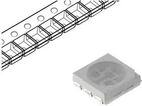 LL-R5050VC-V1-4H, LED; SMD; 5050,PLCC6; red; 1200?1600mcd; 5x5.5x1.5mm; 120°; 60mA LL-R5050VC-V1-4H, LED; SMD; 5050,PLCC6; red; 1200?1600mcd; 5x5.5x1.5mm; 120°; 60mA