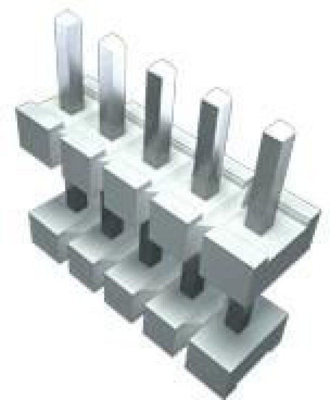 JW-18-04-T-S-250-250, Power to the Board .156" Flex Stack, Power Flexible Board Stacker