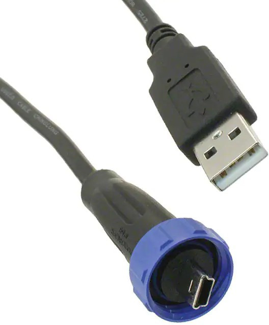 PX0441/3M00, USB 2.0 Cable, Male Mini USB B to Male USB A Cable, 3m