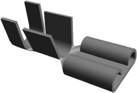 180363-2, Клеммы быстрого отключения, Серия FASTON 250, Гнездовой Быстрого Соединения, 6.35мм x 0.81мм