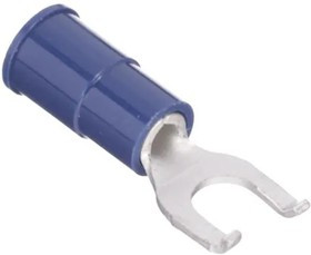 19119-0029, Flanged Spade Tongue Terminal Copper Blue 21.59mm Electro Tin