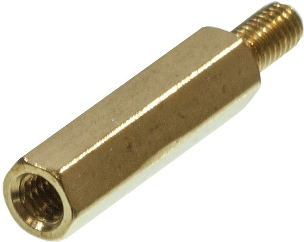 PCHSN-18, PCHSN-18, стойка для печатной платы латунная М3 шестигранная