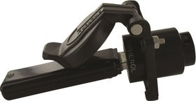 USBF21GSCC, Straight, Flange Mount, Socket Type A 2.0 IP67 USB Connector