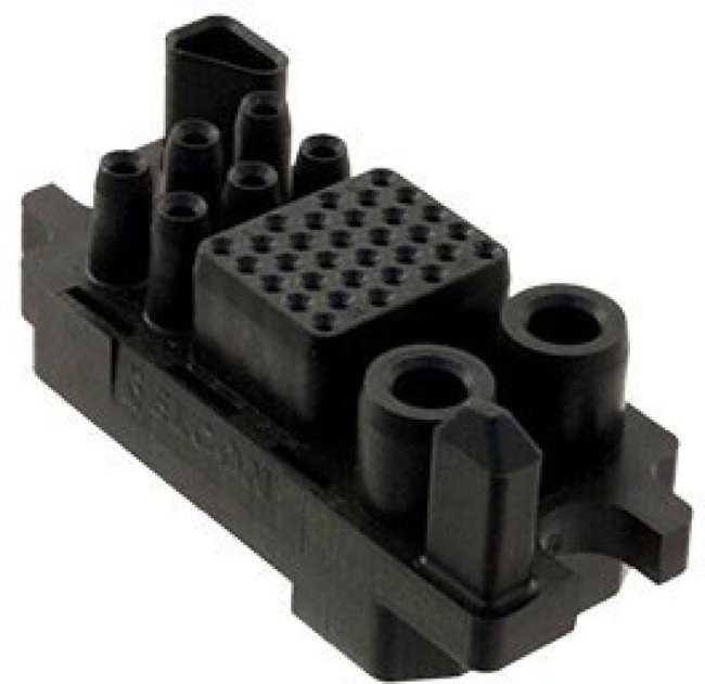 1648156-1, Heavy Duty Power Connectors SCKT HOUSING CONN SIZE 4 12 20