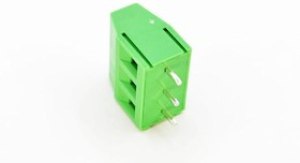 DG125-5.0-03P-14-00A(H), Винтовой клеммный блок c рельефной обоймой, 3 контакта. Серия DG125-5.0