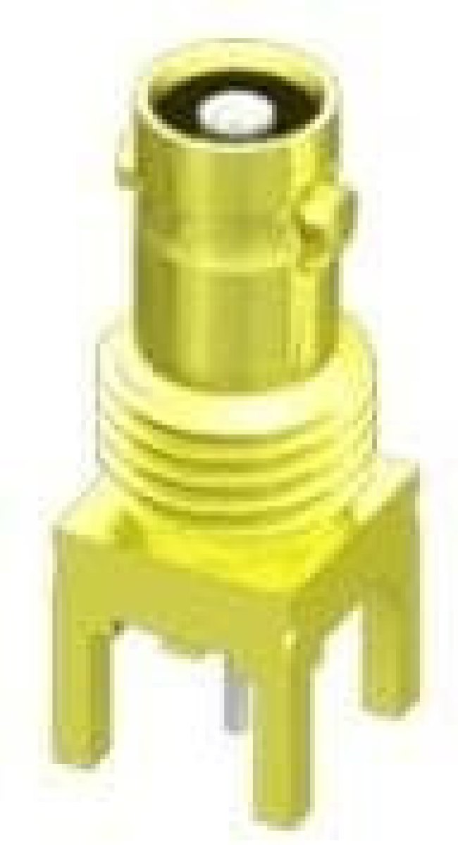 HDBNC-P-C-GN-ST-CA8, RF Connectors / Coaxial Connectors 75 Ohm High-Density BNC Plug, Cable Connector