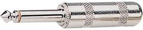 280, Jack Plug, Straight, 6.35 mm, 2 Poles