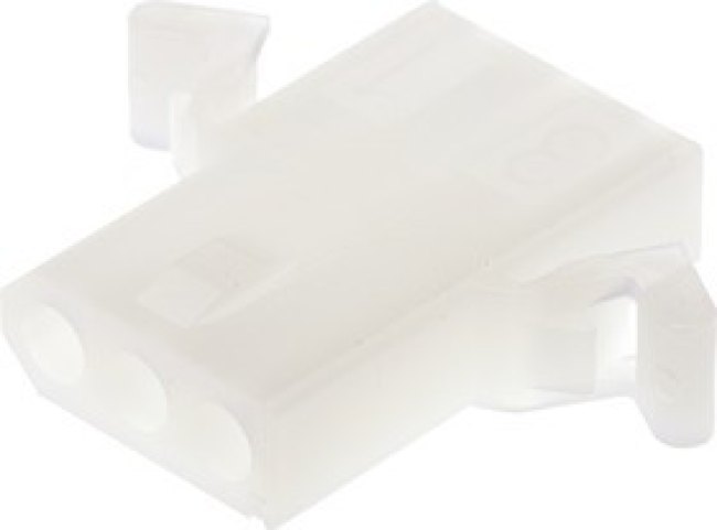 03-06-1038, STANDARD .062" Female Connector Housing, 3.68mm Pitch, 3 Way, 1 Row 03-06-1038, STANDARD .062" Female Connector Housing, 3.68mm Pitch, 3 Way, 1 Row