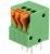 1-2834015-3, PCB Terminal Block, 3-Contact, 2.54mm Pitch, Through Hole Mount, 1-Row, Solder Termination