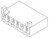 43061-0006, Headers & Wire Housings 156KK SPOX Rcpt Hsg W/Ramp 6Ckt 43061-0006, Headers & Wire Housings 156KK SPOX Rcpt Hsg W/Ramp 6Ckt