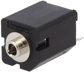 ACJM-NV35-2, Гнездо; Jack 3,5мм; "мама"; mono; без гайки; прямой; на панель; THT ACJM-NV35-2, Гнездо; Jack 3,5мм; "мама"; mono; без гайки; прямой; на панель; THT