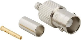 000-36800, Conn BNC 0Hz to 4GHz 50Ohm Crimp ST Cable Mount F Gold 000-36800, Conn BNC 0Hz to 4GHz 50Ohm Crimp ST Cable Mount F Gold
