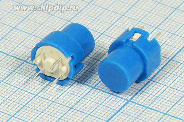 Тактовая кнопка, 12x14, алгоритм работы NO, контакты 4P, KS01BVB