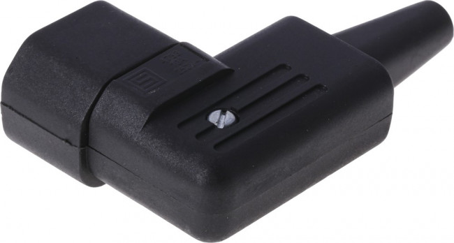 4733.0000, Разъем: питания AC, вилка, "папа", 10А, 250ВAC, IEC 60320, C14 (E)