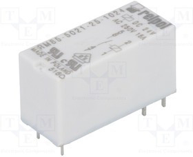 RM85-5021-25-1024, Реле электромагнитное, SPST-NO, Uобмотки 24ВDC, 16A/250ВAC, IP40