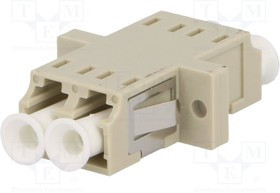 LOG-FA02LC2, Разъем: световодный, гнездо, проходник, LC, с обеих сторон, "мама"