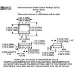 ICL7662CBA+, КМОП преобразователи напряжения [SOIC-8]