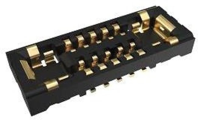 103R010BB100, Amphenol Series Vertical Surface Mount PCB Socket, 10-Contact, 2-Row, 0.35mm Pitch 103R010BB100, Amphenol Series Vertical Surface Mount PCB Socket, 10-Contact, 2-Row, 0.35mm Pitch