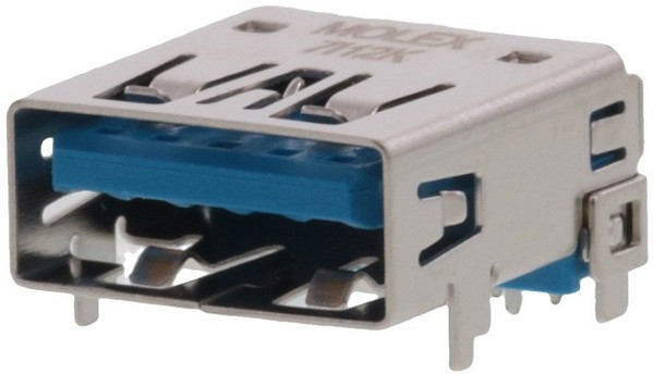 483930003, Разъем USB, Тип USB 3.0, розетка угловая