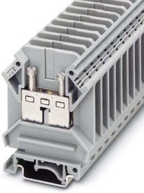 0704076, UHSK/S 2000 Series Grey Feed Through Terminal Block, 0.5 10mm², 1-Level, Screw Termination