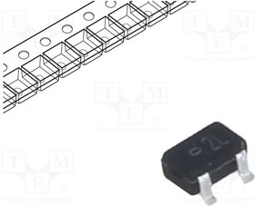 CMBT5401W-CDI, Транзистор: PNP, биполярный, 150В, 0,6А, 0,2Вт, SOT323 CMBT5401W-CDI, Транзистор: PNP, биполярный, 150В, 0,6А, 0,2Вт, SOT323