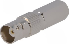 BNC-004, Вилка, BNC, "мама", прямой, накрутка (twist-on), на провод