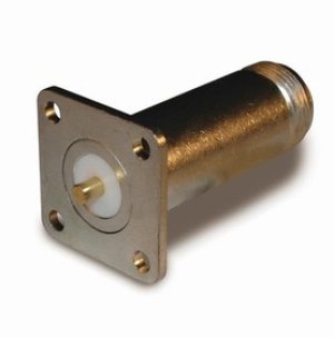 172187, RF Connectors / Coaxial Connectors N STRAIGHT JACK 4 HOLE FLANGE RECPT 172187, RF Connectors / Coaxial Connectors N STRAIGHT JACK 4 HOLE FLANGE RECPT