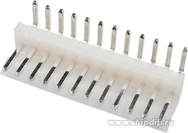 PWL-12R, вилка на плату 3.96мм угловая (134-12RT) PWL-12R, вилка на плату 3.96мм угловая (134-12RT)