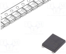 YBS2008-YAN, Однофазный выпрямительный мост, Urmax 800В, If 2А, Ifsm 75А, YBS