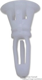 CRLCBSR-4-01, PCB Support, Nylon, PA66, Natural, 6.4 mm Height, 25 Pack