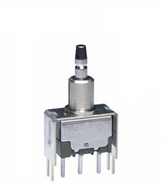 MB2011SS2W13, Переключатель: кнопочный, Пол: 2, SPDT, 3A/250ВAC, 3A/30ВDC