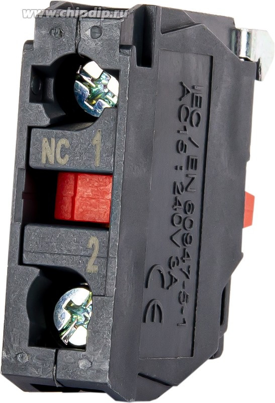 MTB45-EE102, Блок-контакт для серий MTB4/MTB5, 1NC, пластик