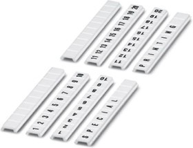 0808671:0041, ZBF 5 LGS Marker Strip for use with Terminal Blocks