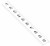 0808671:0041, ZBF 5 LGS Marker Strip for use with Terminal Blocks