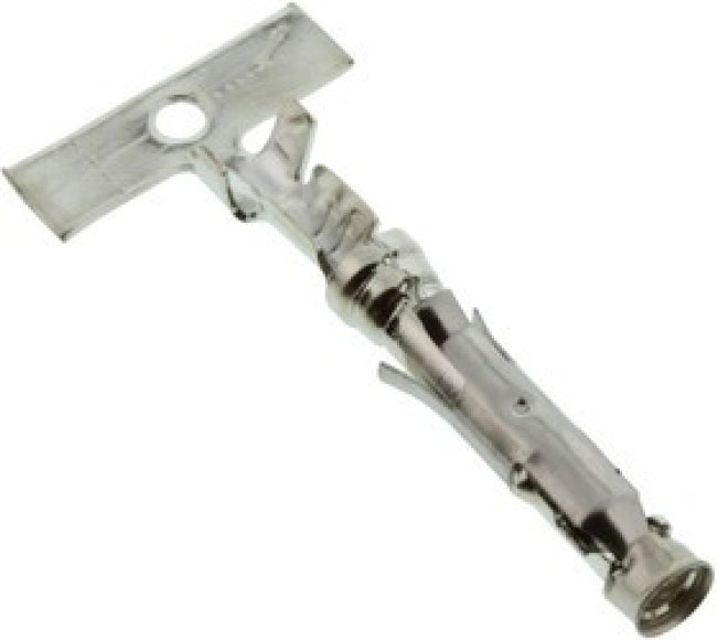 1-66331-4, CONTACT, PIN, 24-20AWG, CRIMP