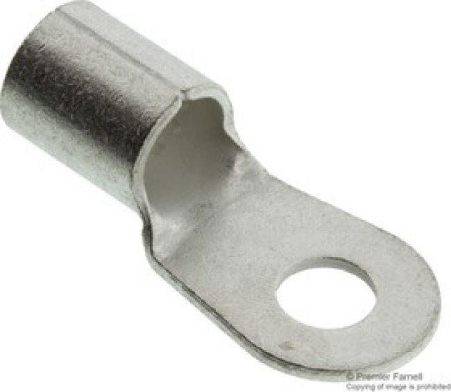 36917, TERMINAL, RING TONGUE, 3/8", 0AWG