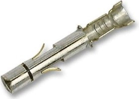 926895-1, Контакт-гнездо 2.5мм для разъема Universal MATE-N-LOK, провод 0.2-0.8мм² (Brass)