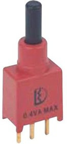 MC8AS9P1A1M2RES, Кнопочный переключатель, SPST, Выкл.-(Вкл.), Plunger