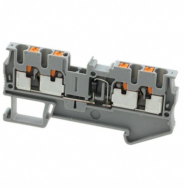 3210266, DIN Rail Terminal Blocks PT2.5QUATTRODIOL-R