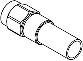 R125075320, RF Connectors / Coaxial Connectors SMA STRG PLUG FULL CRIMP CBL 5/50 S