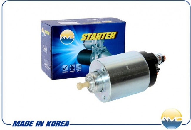 AMD.EL341, Реле втягивающее Daewoo Nexia, Matiz (Delphi); Chevrolet Lanos, Chance AMD