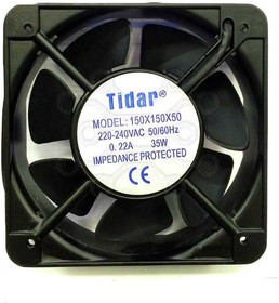 Вентилятор Tidar RQA15051HBL / RQA 15050HBL 220V 0.23/0.22A 150x150x50
