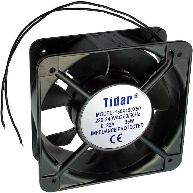 Вентилятор Tidar RQA15051HBL / RQA 15050HBL 220V 0.23/0.22A 150x150x50