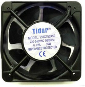 Вентилятор Tidar RQA15051HBL / RQA 15050HBL 220V 0.23/0.22A 150x150x50