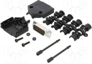 MHDTPPK15-DB15PK, Разъем D-Sub; PIN: 15; вилка; "папа"; прямой; пайк MHDTPPK15-DB15PK, Разъем D-Sub; PIN: 15; вилка; "папа"; прямой; пайк